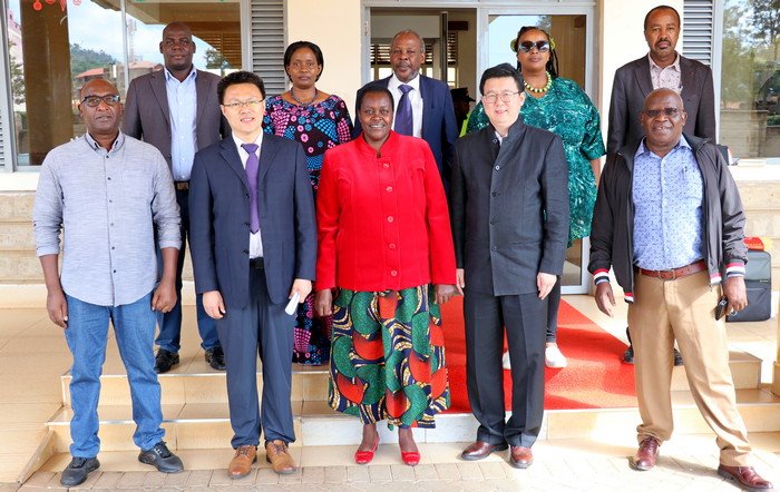 Leaders from The National Association of Vocational Education of China Visit Machakos University Luban Workshop