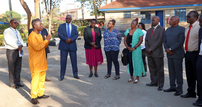 Dr. Richard Daboah addressing members during the launch