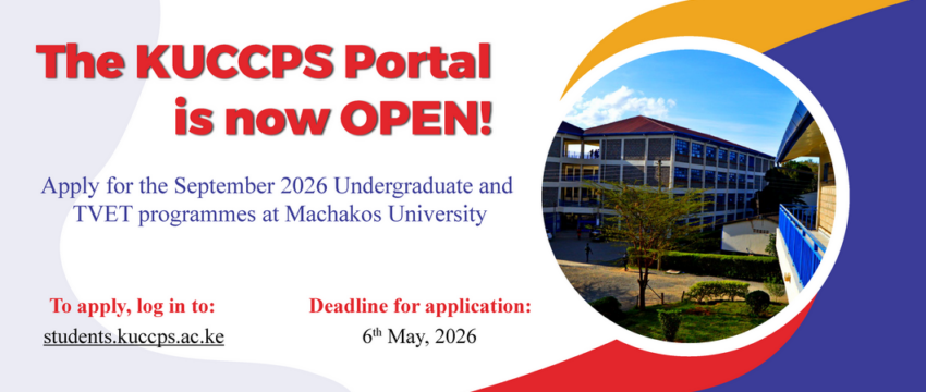 KUCCPS Portal Now Open