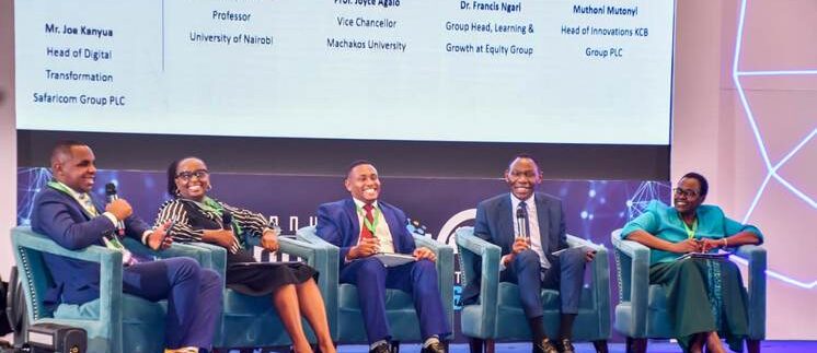 Strengthening Leadership for Excellence: Machakos University Council Pays Courtesy Call to the University Chancellor Machakos Univeristy, Prof. Joyce Agalo during the panel discussion on the AI Era