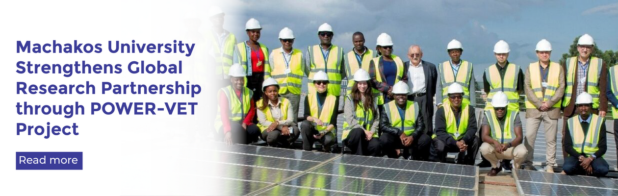 Machakos University Strengthens Global Research Partnership through POWER-VET Project