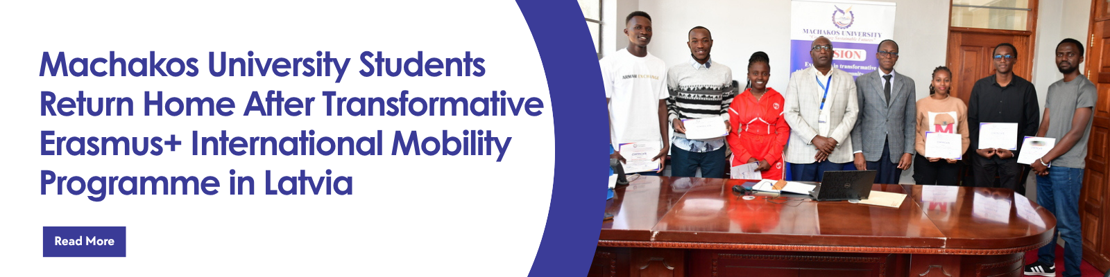 Machakos University Students Return Home After Transformative Erasmus+ International Mobility Programme in Latvia