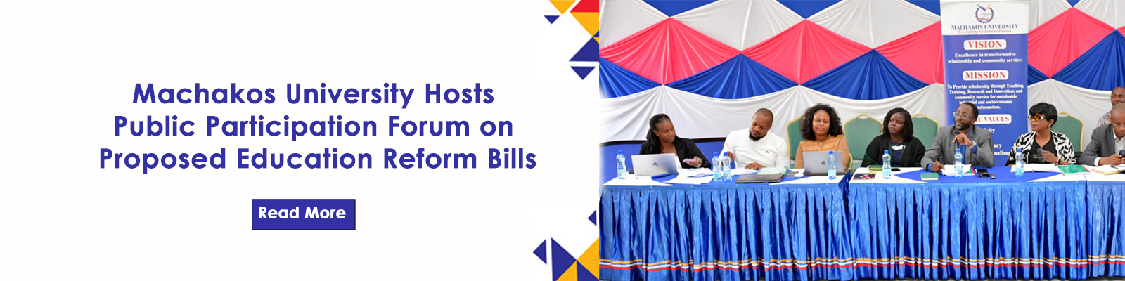 Machakos University Hosts Public Participation Forum on Proposed Education Reform Bills